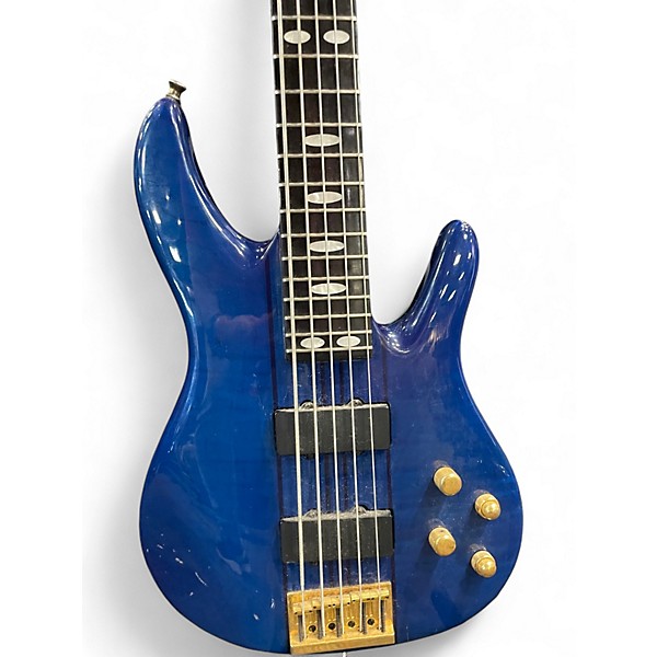 Used Peavey tl five blue Electric Bass Guitar