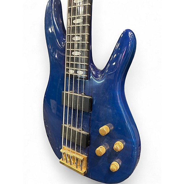 Used Peavey tl five blue Electric Bass Guitar