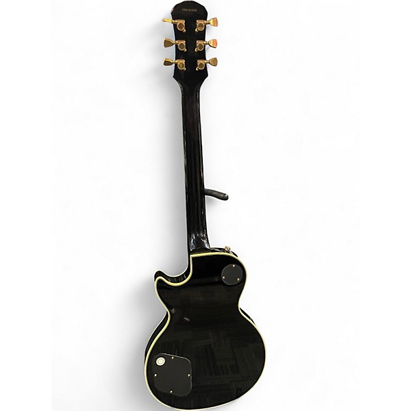 Used Epiphone Les Paul Custom black Solid Body Electric Guitar