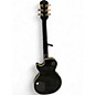 Used Epiphone Les Paul Custom black Solid Body Electric Guitar