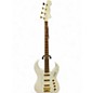Used Burns Bison Model Bass White Electric Bass Guitar thumbnail