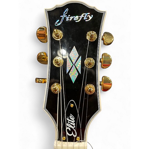 Used Firefly LPCRR 74 Cream Solid Body Electric Guitar