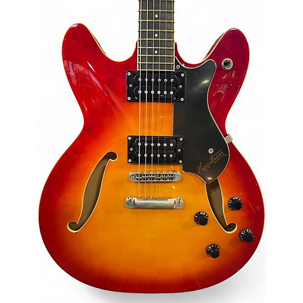 Used Hagstrom Viking II 2 Color Sunburst Hollow Body Electric Guitar