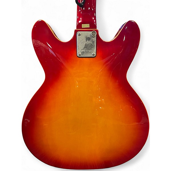 Used Hagstrom Viking II 2 Color Sunburst Hollow Body Electric Guitar