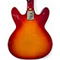 Used Hagstrom Viking II 2 Color Sunburst Hollow Body Electric Guitar