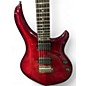 Used Sterling by Music Man Majesty Trans Red Solid Body Electric Guitar