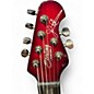 Used Sterling by Music Man Majesty Trans Red Solid Body Electric Guitar