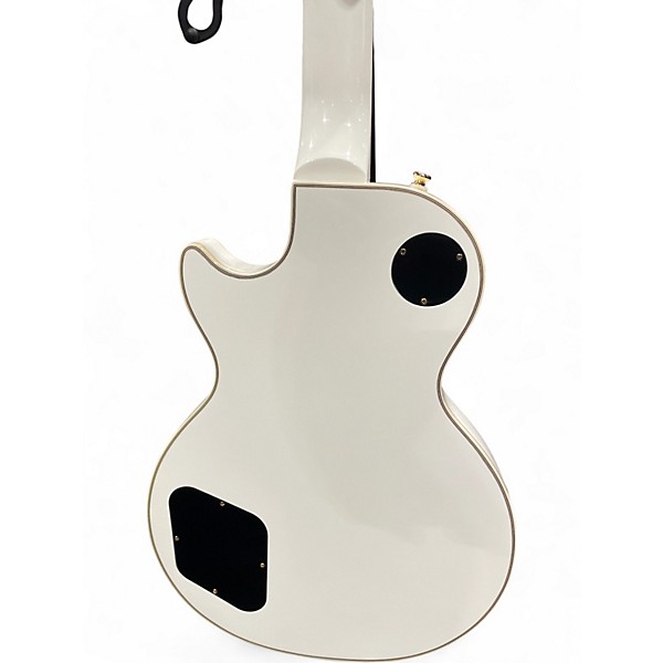 Used Epiphone Les Paul Custom Alpine White Solid Body Electric Guitar