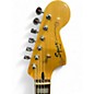 Used Squier Vintage Modified Baritone Jazzmaster Antique Burst Solid Body Electric Guitar