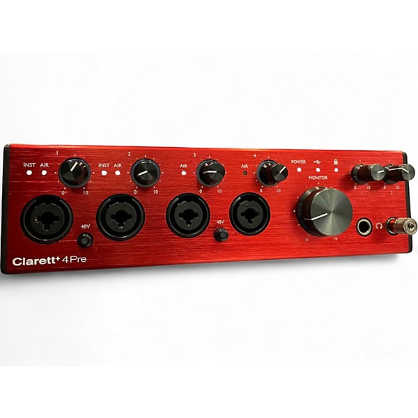 Used Focusrite Clarett+ 4Pre Audio Interface