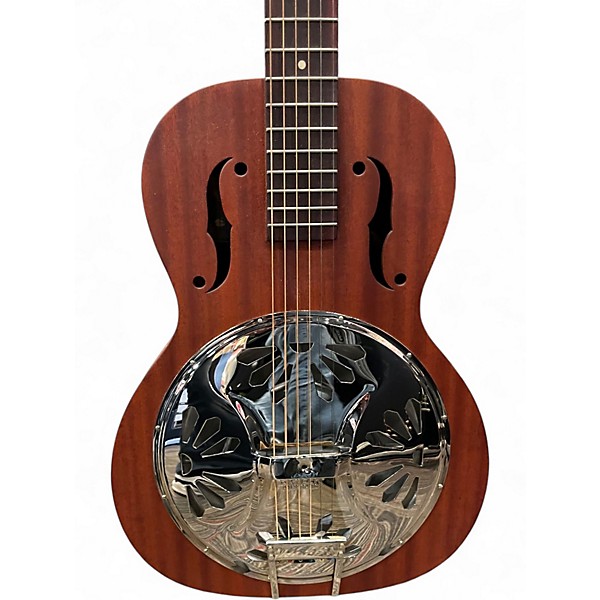 Used Gretsch Guitars G9200 Boxcar Round Neck Natural Resonator Guitar