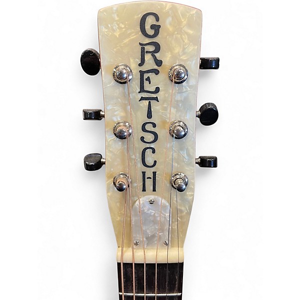 Used Gretsch Guitars G9200 Boxcar Round Neck Natural Resonator Guitar