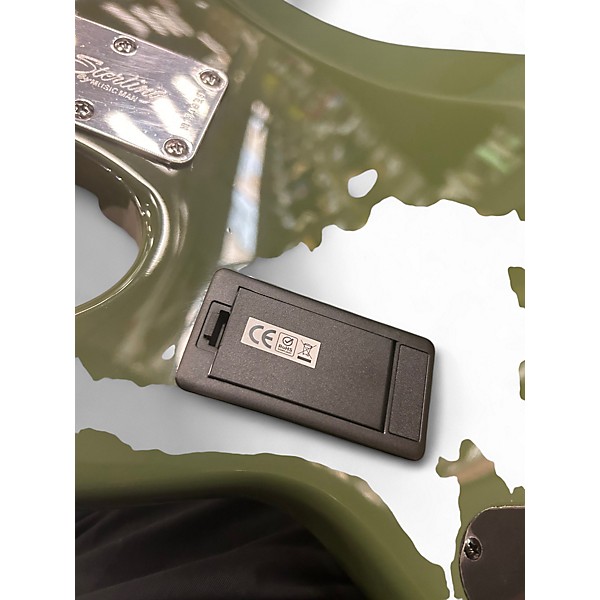 Used Sterling by Music Man Ray4 GREEN Electric Bass Guitar