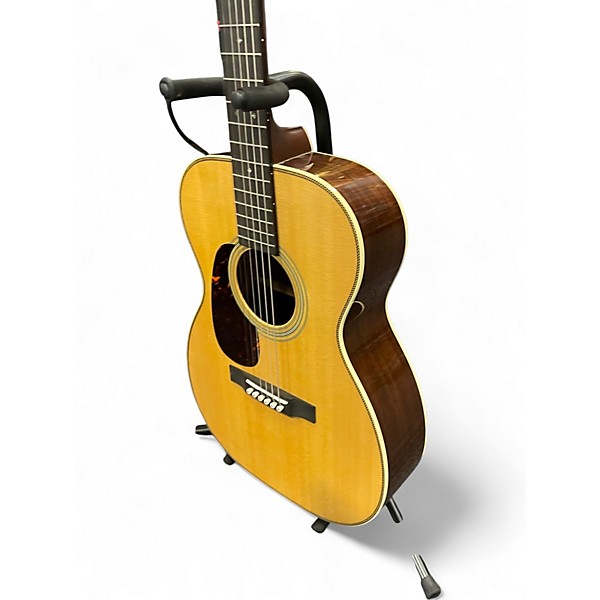 Used Martin 00-28 left handed natural Acoustic Guitar