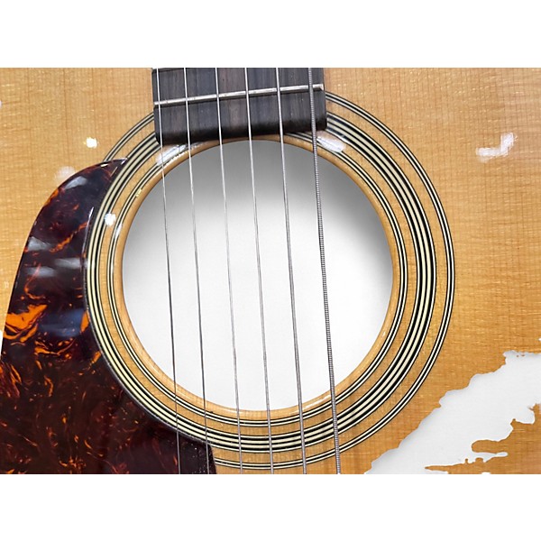 Used Martin 00-28 left handed natural Acoustic Guitar