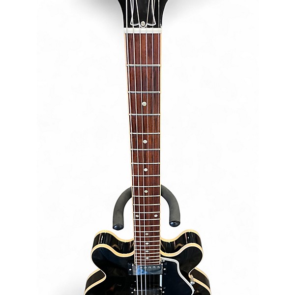 Used Gibson CS336 Plain Top Black Hollow Body Electric Guitar