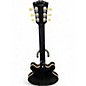 Used Gibson CS336 Plain Top Black Hollow Body Electric Guitar