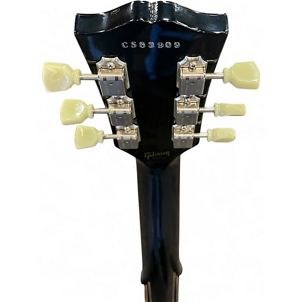 Used Gibson CS336 Plain Top Black Hollow Body Electric Guitar