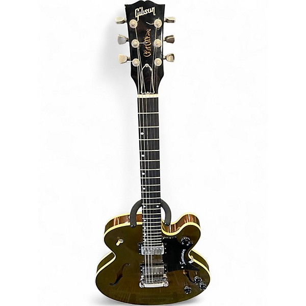 Vintage 1990s Gibson Chet Atkinson Tennessean Brown Hollow Body Electric Guitar