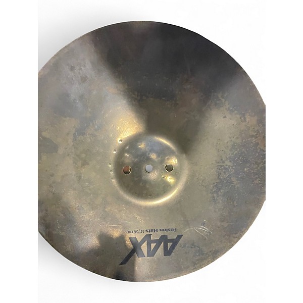 Used SABIAN 14in AAX Fusion Hi Hat Pair Cymbal