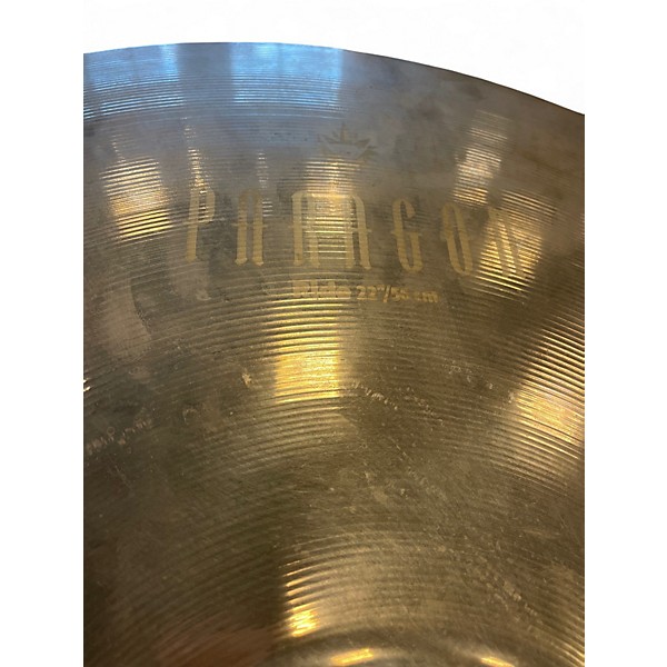 Used SABIAN 22in Paragon Ride Brilliant Cymbal