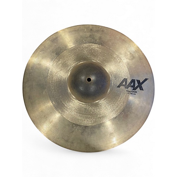 Used SABIAN 17in AAX Frequency Crash Cymbal