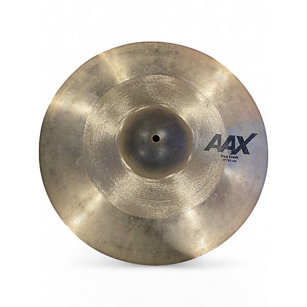 Used SABIAN 17in AAX Frequency Crash Cymbal
