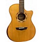 Used Washburn WCG20SCE Natural Acoustic Electric Guitar