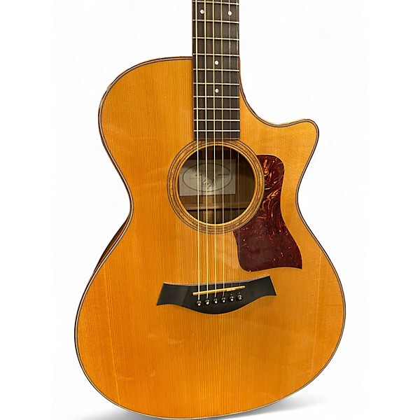 Used Taylor 712CE Natural Acoustic Electric Guitar