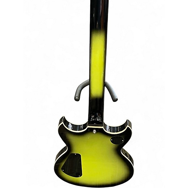 Used Reverend kyle shutt signature green burst Solid Body Electric Guitar