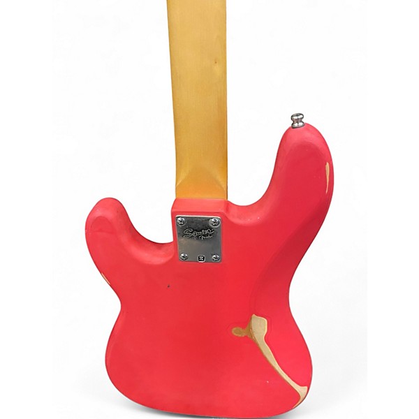 Used Squier Classic Vibe Precision Bass '60s FIEST RED Electric Bass Guitar