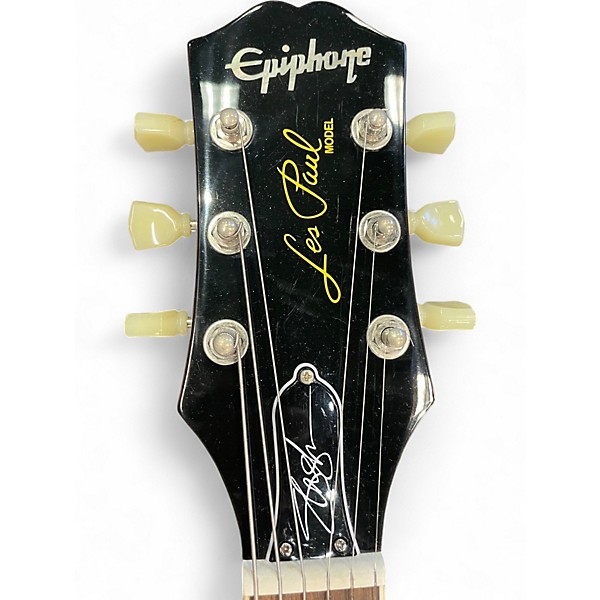 Used Epiphone Slash Signature Les Paul Classic Gold Top Solid Body Electric Guitar