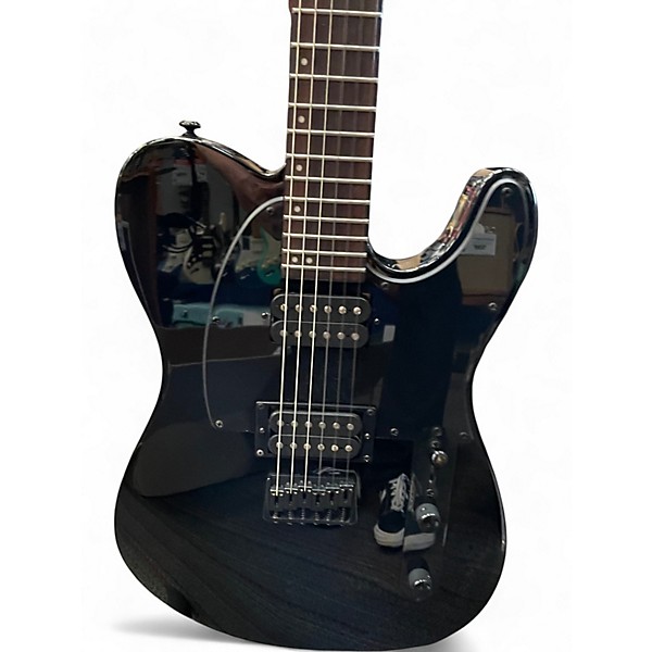 Used ESP LTD TE200 Black Solid Body Electric Guitar