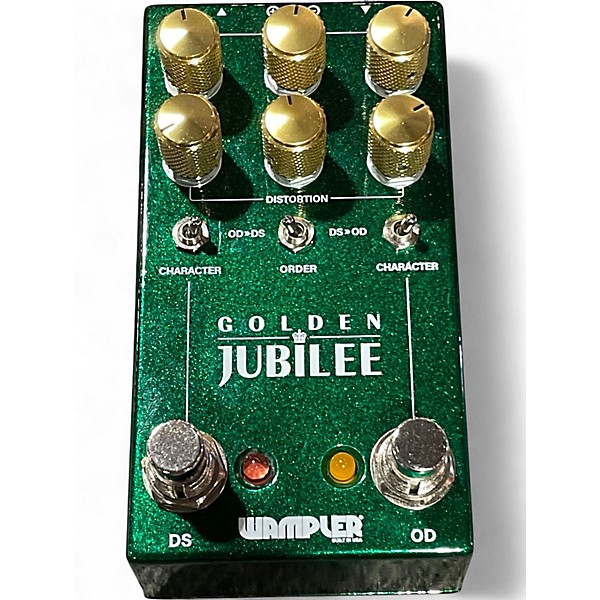 Used Wampler Golden Jubilee Effect Pedal