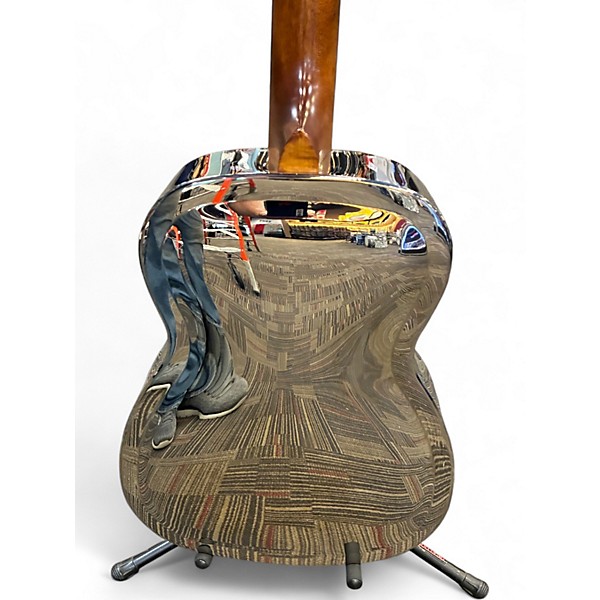 Used Dobro Hound Dog Round Neck Chrome Resonator Guitar