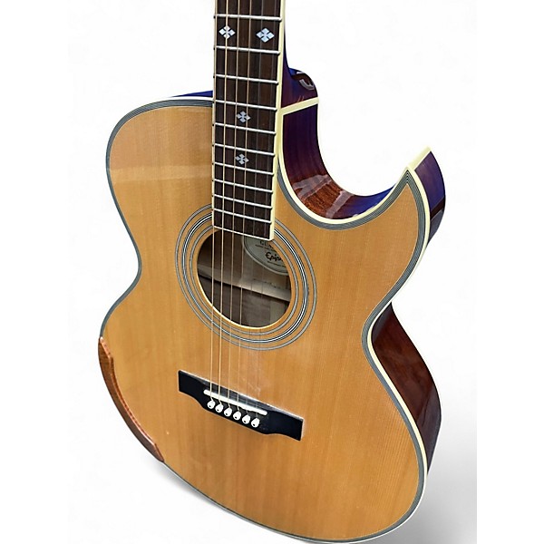 Used Epiphone PR5E Natural Acoustic Electric Guitar