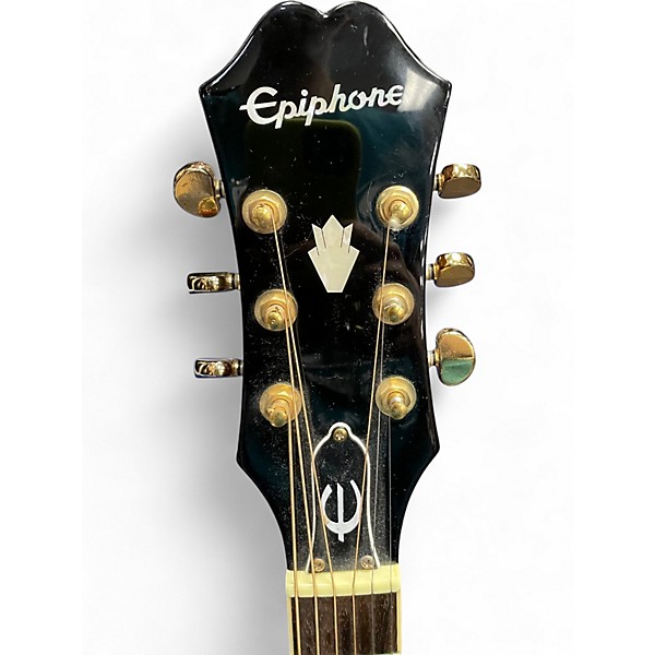 Used Epiphone PR5E Natural Acoustic Electric Guitar