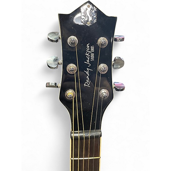 Used Randy Jackson studio series Black Acoustic Electric Guitar