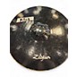 Used Zildjian 18in PITCH BLACK Cymbal thumbnail