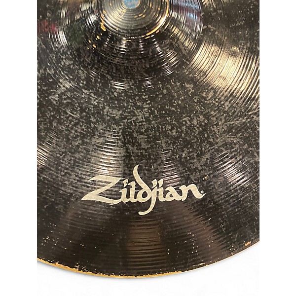 Used Zildjian 18in PITCH BLACK Cymbal