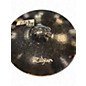Used Zildjian 18in PITCH BLACK Cymbal