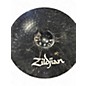 Used Zildjian 18in PITCH BLACK Cymbal