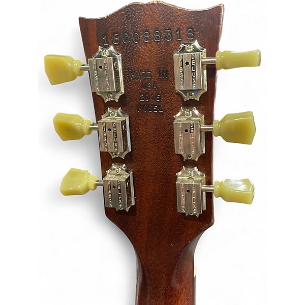 Used 2016 Gibson Les Paul Studio Faded Worn Brown Solid Body Electric Guitar