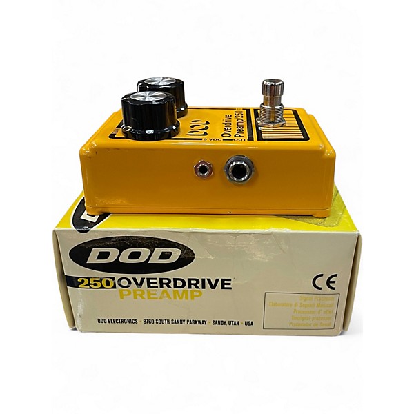 Used DOD Analog Overdrive Preamp 250 Effect Pedal