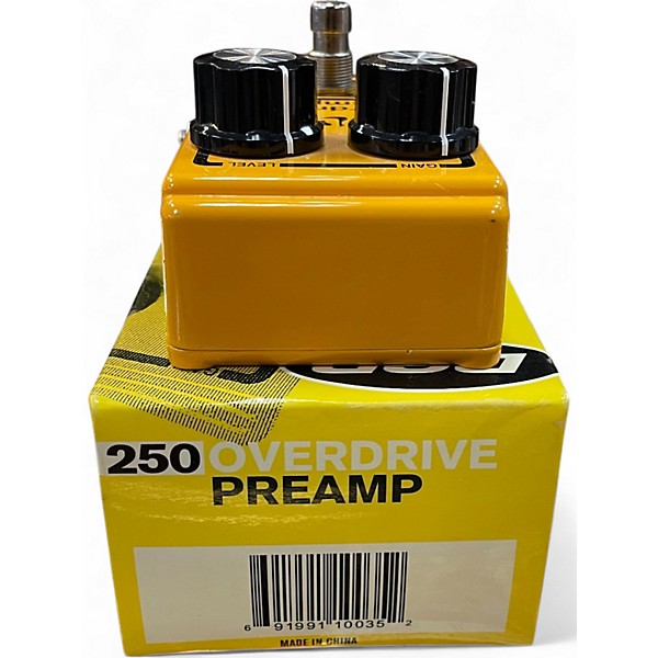 Used DOD Analog Overdrive Preamp 250 Effect Pedal