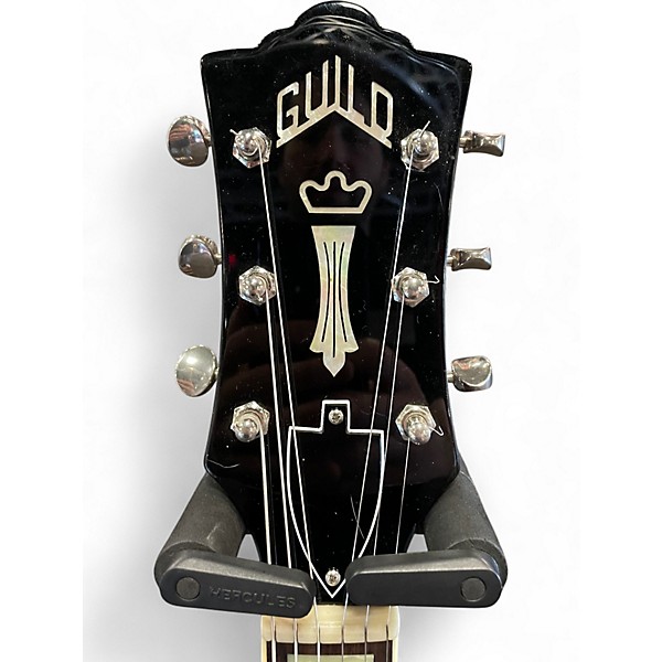 Used 2000s Guild CE 100 DH 3 Color Sunburst Hollow Body Electric Guitar