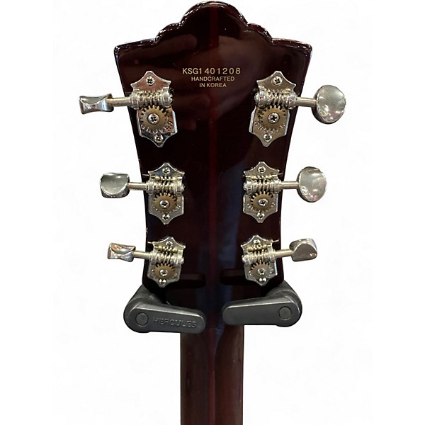 Used 2000s Guild CE 100 DH 3 Color Sunburst Hollow Body Electric Guitar