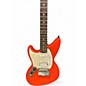 Used Fender Jagstang Left Handed Fiesta Red Electric Guitar