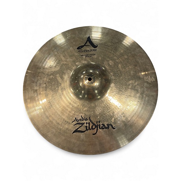 Used Zildjian 18in A Custom Medium Crash Cymbal