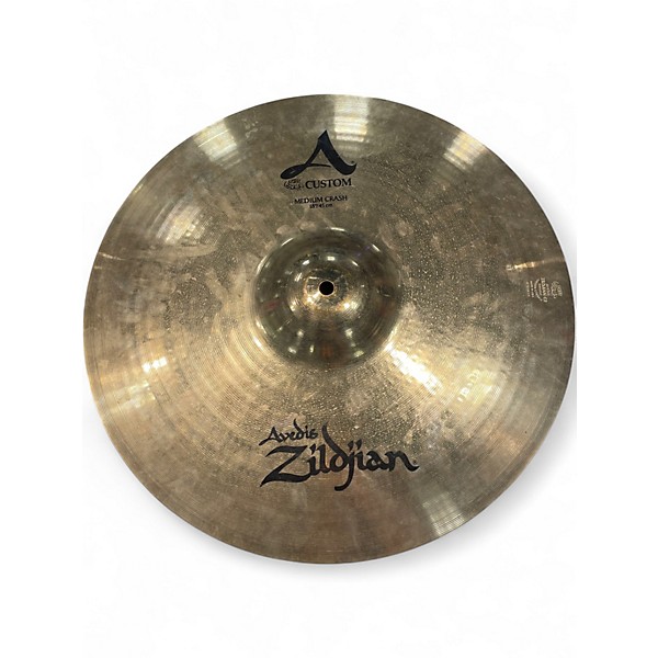 Used Zildjian 18in A Custom Medium Crash Cymbal